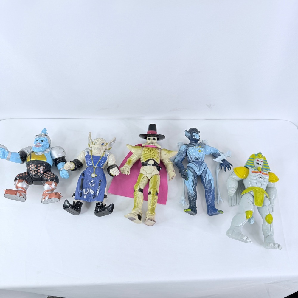 Vintage Power Rangers Evil Space Aliens Figure Lot 90s Bandai Toy 8 inch
